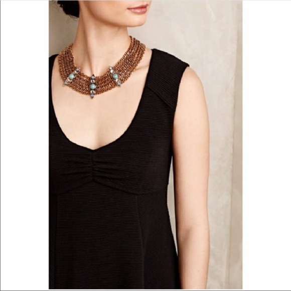 ANTHRO MAEVE FAIRCHILD FIT AND FLARE DRESS S - Picture 6 of 11